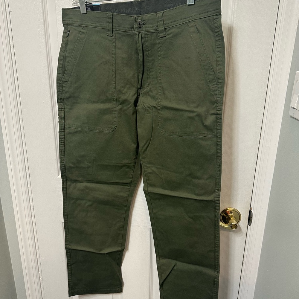 NEW - WP Weatherproof Men's Flex Waist Twill Trail Utility Pant